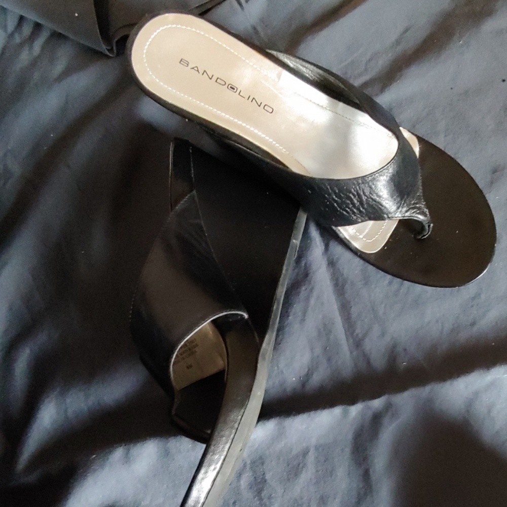 Wedge flip flops